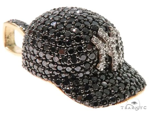 RINA - For Him CUSTOM Custom Diamond Pendant Baseball Cap 64023 in Rose Gold – Pendant