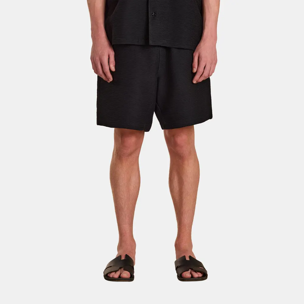 Prevu Men's Ottoman Woven Tracksuit Shorts detail 3