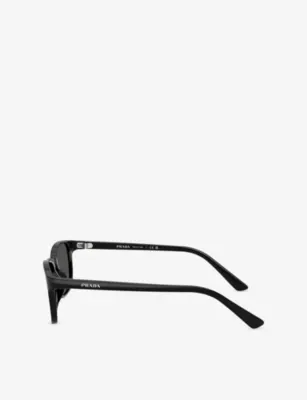 PRADA PR D13SU Square-Frame Acetate Sunglasses detail 2
