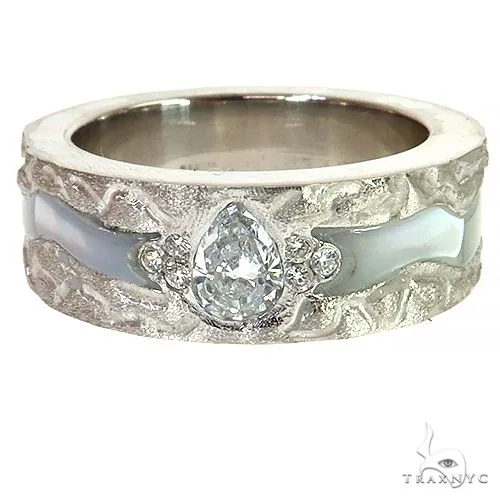 RINA - For Him CUSTOM Mother Of Pearl Ring 68095 in Rose Gold / 10 – Ring
