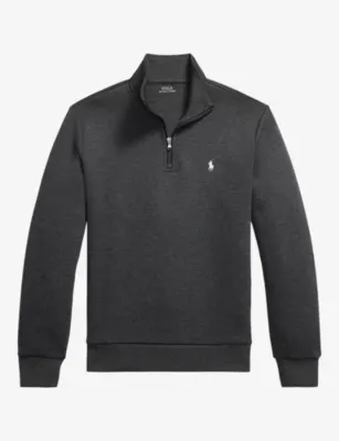 POLO RALPH LAUREN Logo-Embroidered Cotton-Blend Sweatshirt