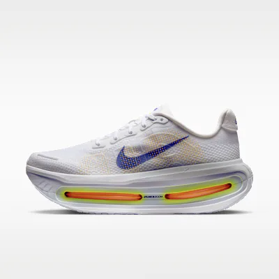 Nike Vomero Premium Men's Road Running Shoes - White/Total Orange/Laser Orange/Lapis