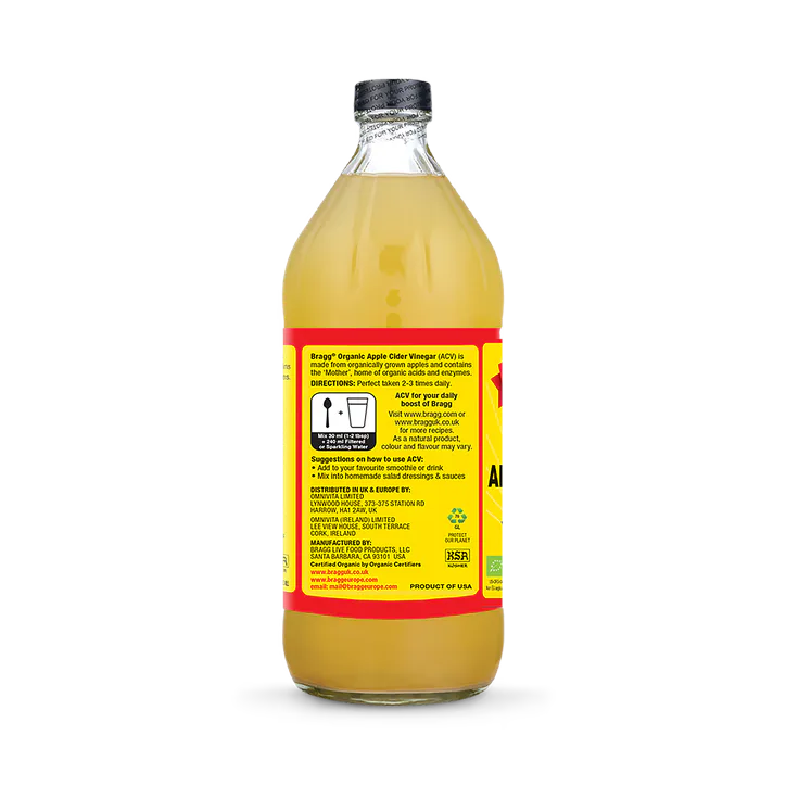 Bragg Organic Apple Cider Vinegar with The Mother 946ml, additional product view 3