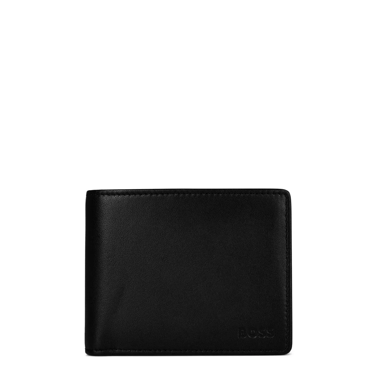 Boss Men's Asolo Luxury Leather Wallet in Black 001 – Accessories