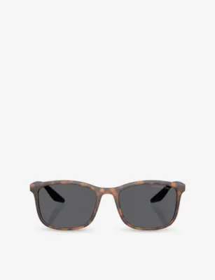 PRADA LINEA ROSSA PS A08S Polarised Pillow-Frame Injected Sunglasses