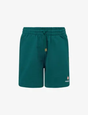 CASABLANCA Brand-Print Classic Cotton Shorts