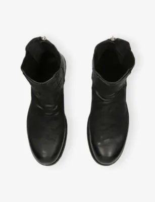 OFFICINE CREATIVE Bulla Leather Chelsea Boots - EUR 44 / 10 UK MEN in BLACK, additional product view 2