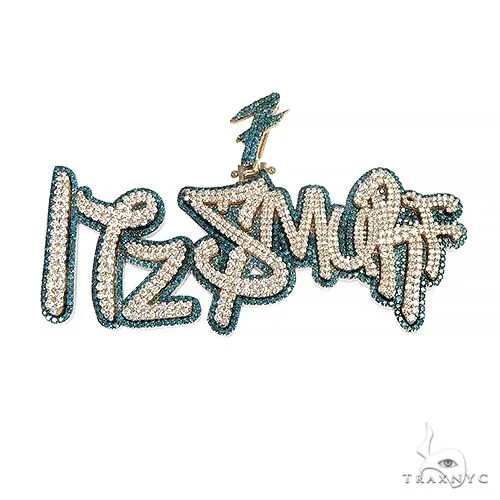 RINA - For Him CUSTOM Custom Made Double Layer Name Pendant 66938 in Rose Gold – Pendant