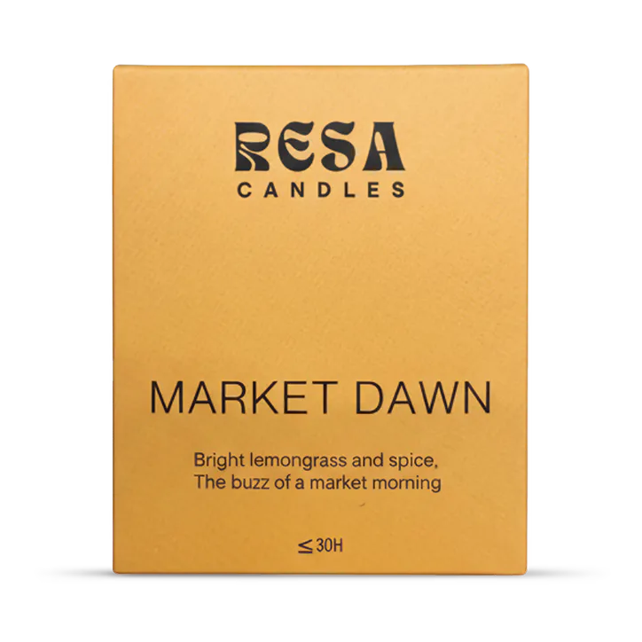 RESA Candles RESA Essential Oil Candle Market Dawn 145g