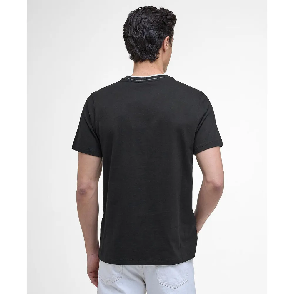 Barbour International Buxton Tipped T-Shirt detail 3