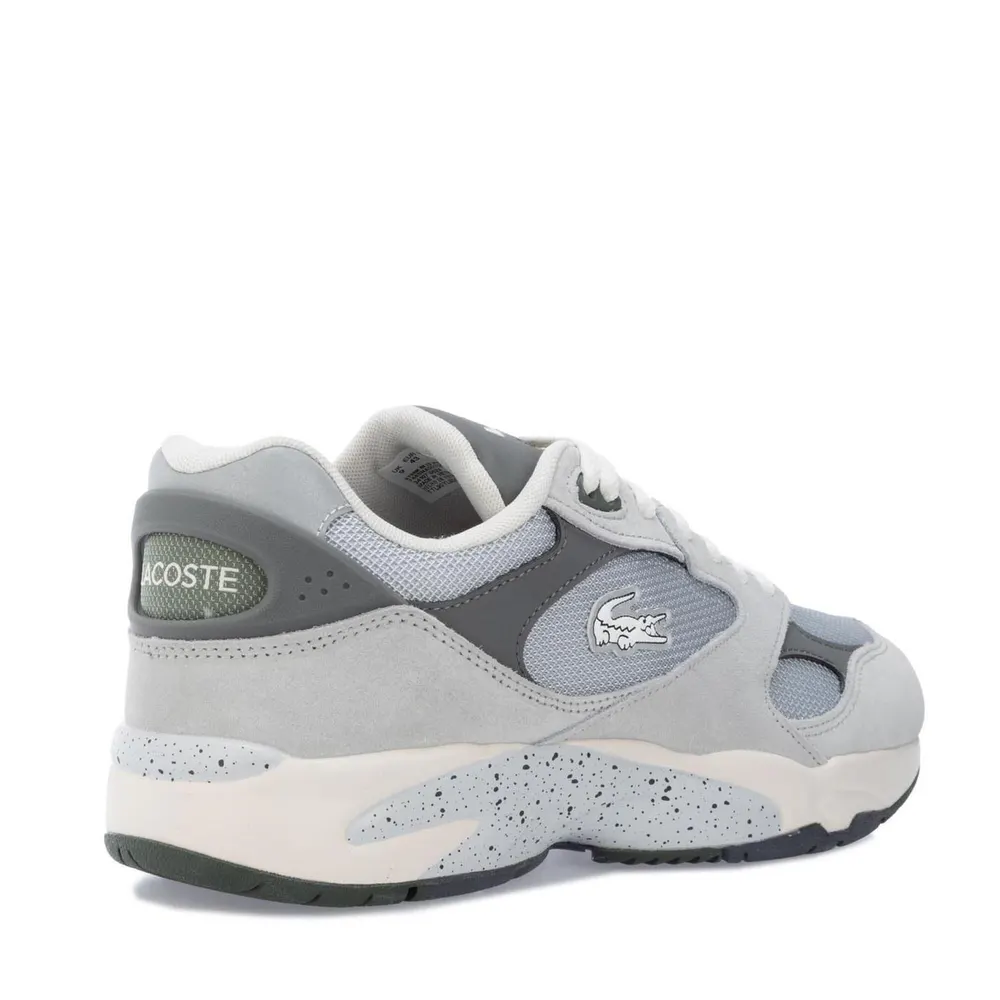 Lacoste Storm 96 Vintage Leather Trainers detail 3