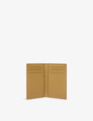 SANDRO Logo-Embossed Leather Cardholder in NATURAL, additional product view 2