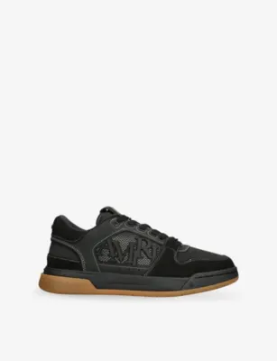 AMIRI Classic Suede and Leather Trainers - EUR 42 / 8 UK MEN in BLACK – Mens | Trainers | Lace up trainers