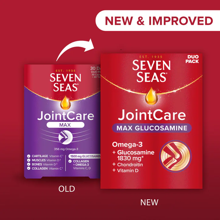 Seven Seas Jointcare Max 30 Tablets & 30 Capsules (1 Month Supply), additional product view 2