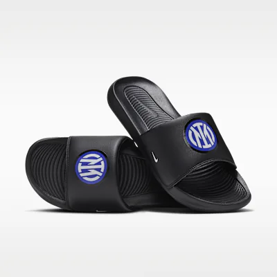 Nike Inter Milan Victori One Men's Nike Slides - Black/Multi-Colour/White