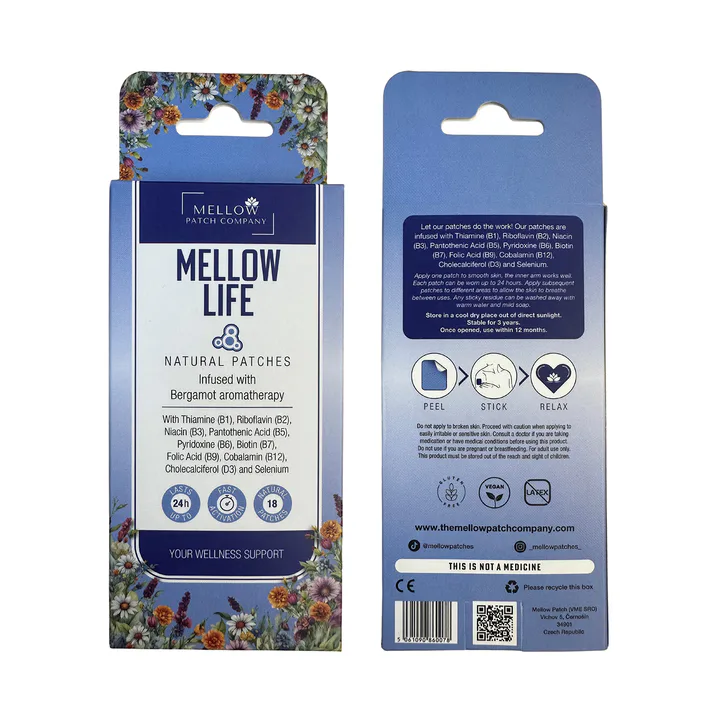 Mellow Patch Company Mellow Patch Natural Topical Patch 18 Piece - Mellow Life, additional product view 3
