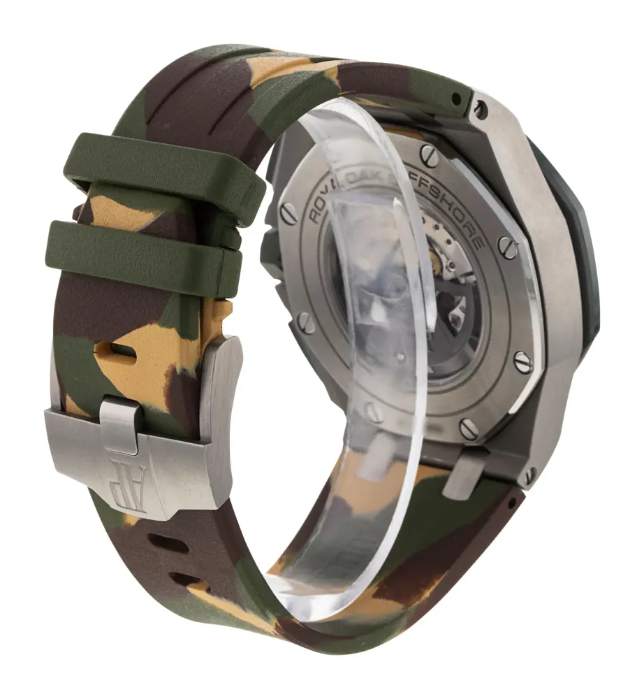 Audemars Piguet Royal Oak Offshore 26400SO.OO.A054CA.01 — 2018 — Very good in Beige Baton, additional product view 3