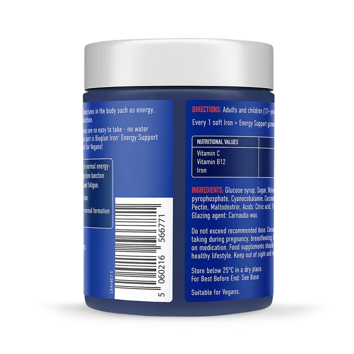 Bioglan Vitagummies Iron & Vitamin C Berry Flavour 30 Gummies, additional product view 2