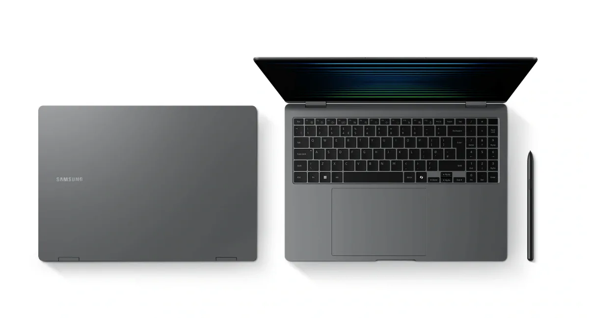 Samsung Galaxy Book5 Pro 360 Windows 11 Home Grey 16GB 512GB Wi-Fi 16" Intel® Core™ Ultra 5processor 226V Intel® Arc™ 130V GPU (8GB)