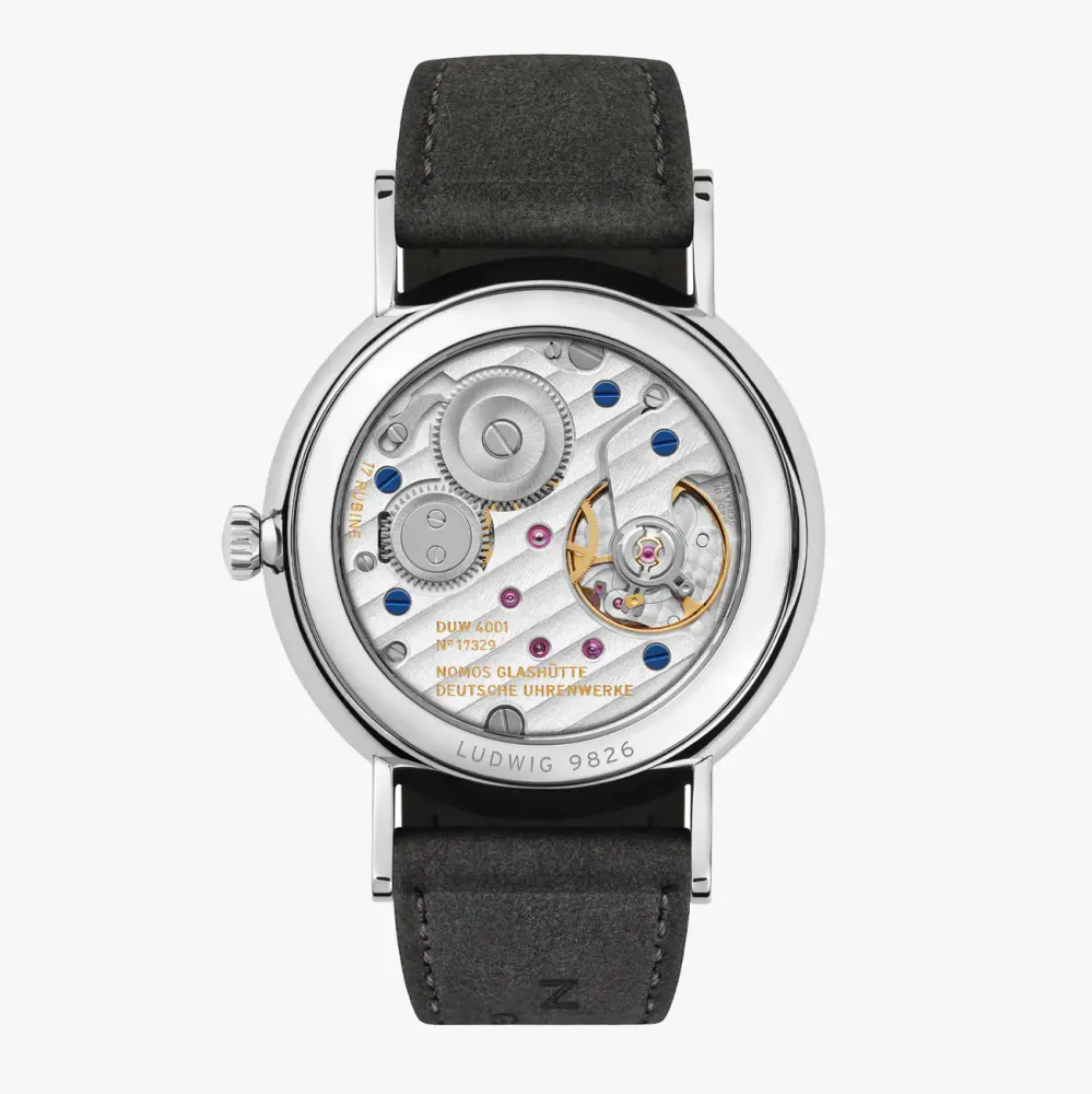 NOMOS Glashutte Ludwig Noir 33mm Watch in Black, additional product view 2