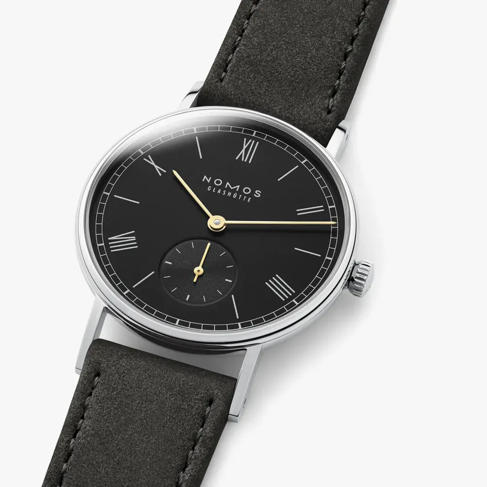 NOMOS Glashutte Ludwig Noir 33mm Watch in Black, additional product view 3
