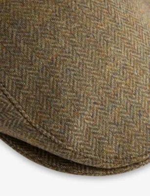 DENTS Manorbrook Herringbone Tweed Cap - XL detail 2
