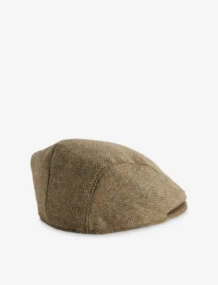 DENTS Manorbrook Herringbone Tweed Cap - XL detail 3