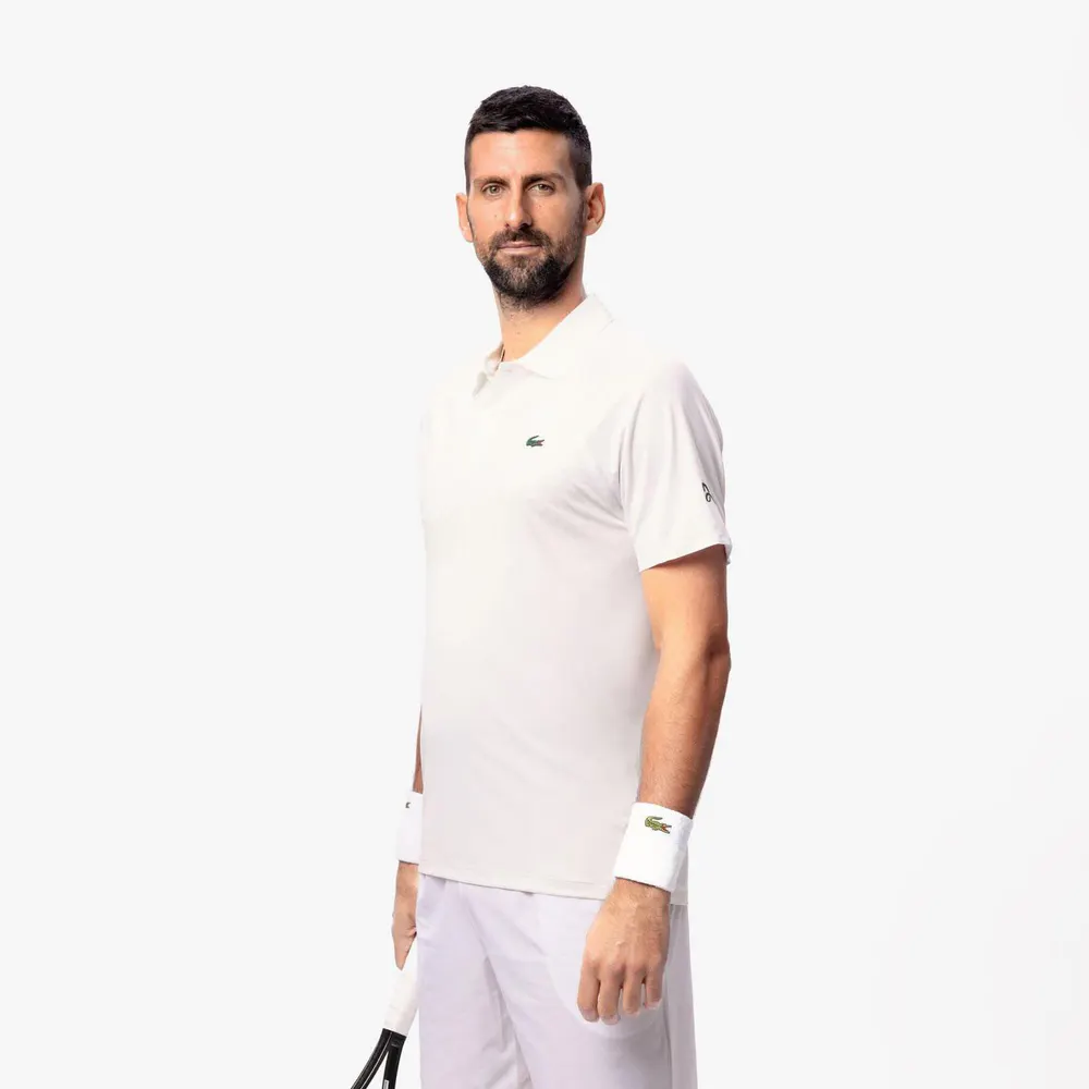 Lacoste Novak Djokovic On Court Polo Shirt detail 2