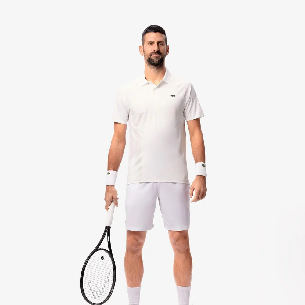 Lacoste Novak Djokovic On Court Polo Shirt detail 3