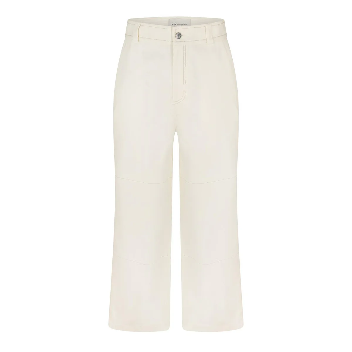 Ami Paris Men's Worker Pant Straight Leg Trousers