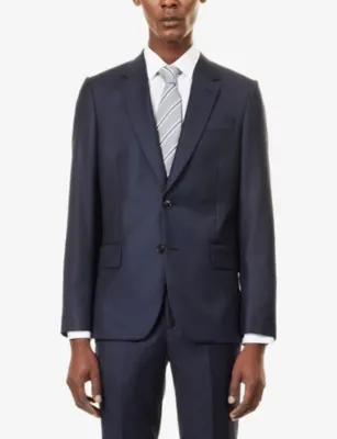 PAUL SMITH Pin Drop Single-Breasted Wool Blazer detail 3