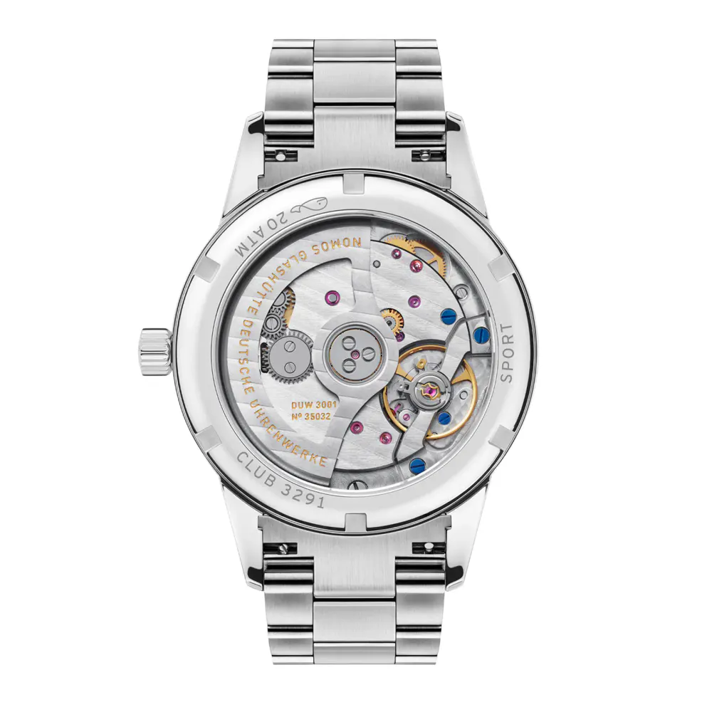 NOMOS Glashutte Club Sport Neomatik Petrol 37mm Mens Watch in Green, additional product view 2