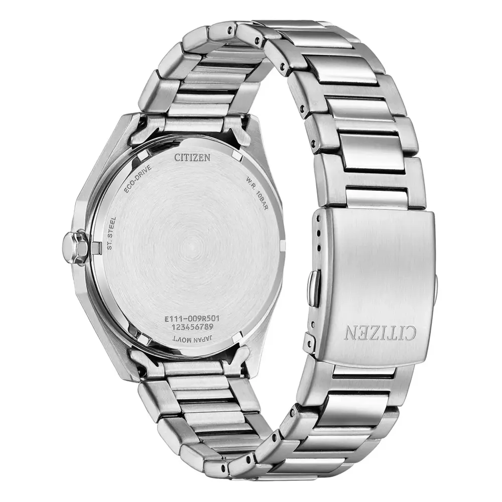 Citizen Eco-Drive Sport 41mm Bracelet Mens Watch detail 3