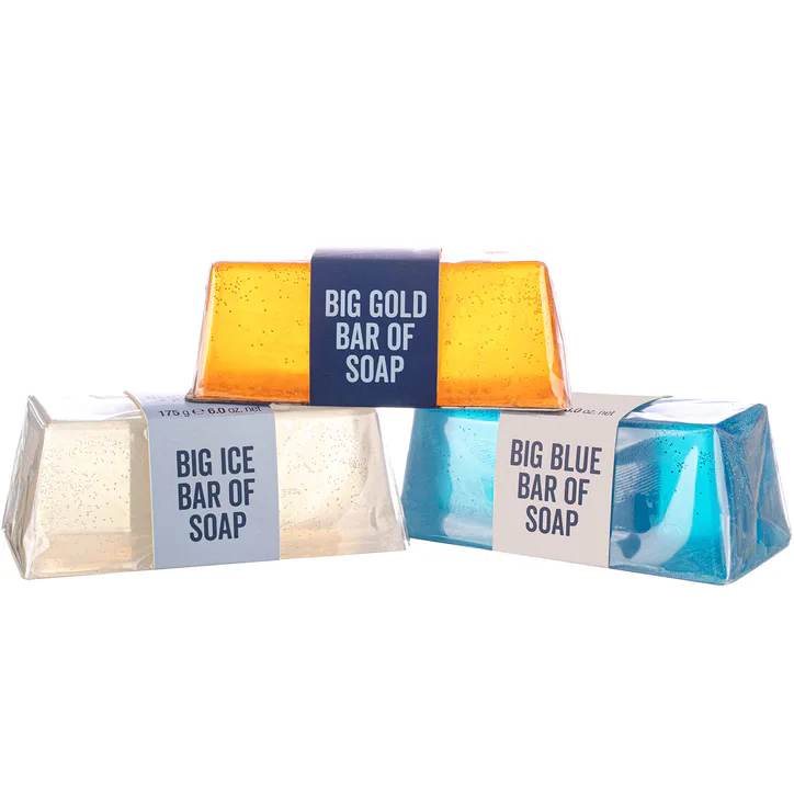 The Bluebeards Revenge Big Blue Bar of Soap 175g, additional product view 3