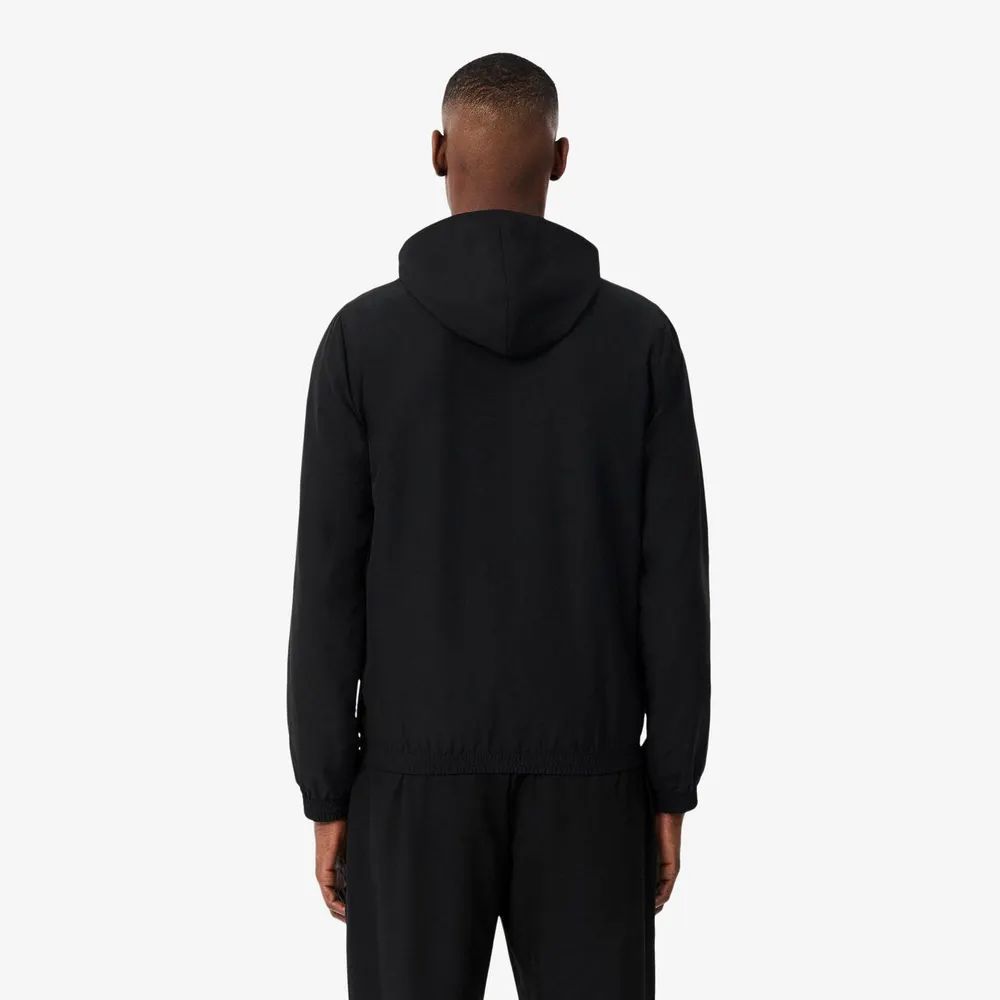 Lacoste Men's Taff TT Water-Repellent Hooded Tracksuit Top detail 3