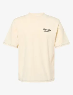 NICHOLAS DALEY Lion Graphic-Print Cotton T-Shirt