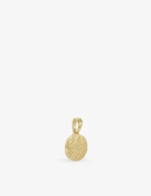 GLD Lion Coin 18ct Gold-Plated Pendant detail 3