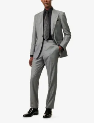 TOM FORD Slim-Fit Classic-Collar Cotton Shirt - 15.75 detail 2