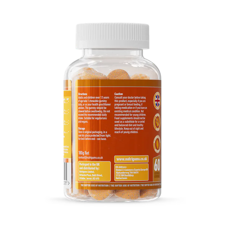 Nutrigums TURMERIC COMPLEX 60 GUMMIES, additional product view 2