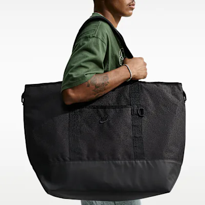 Nike Heritage Eugene Tote Bag (63L) - Black/Black/Black