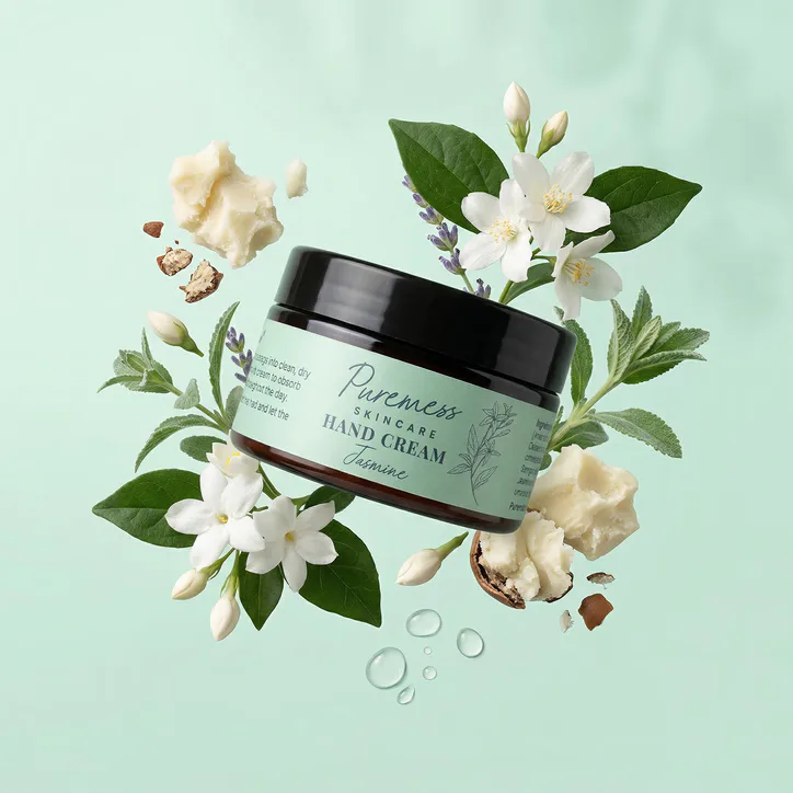Puremess Skincare Hand Cream 100g - Jasmine detail 3
