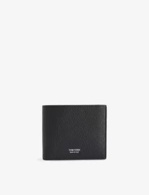 TOM FORD Logo Bifold Leather Wallet