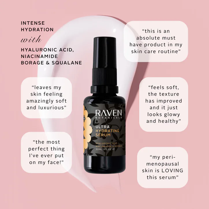 Raven Botanicals Ultra Hydrating Serum 30ml detail 3