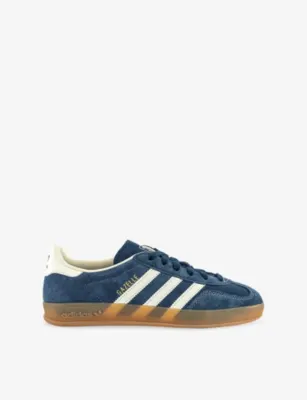 ADIDAS Gazelle Indoor Suede Trainers - EUR 39 / 5 UK MEN in NIGHT INDIGO OFFWHIT – Mens | Trainers | Lace up trainers