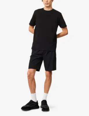 ARNE Essential Luxe Crewneck Stretch-Cotton Blend T-Shirt detail 2