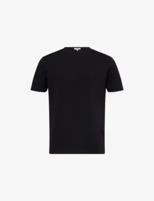 ARNE Essential Luxe Crewneck Stretch-Cotton Blend T-Shirt