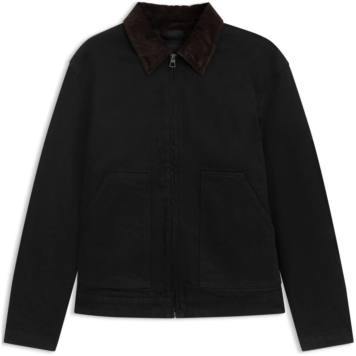 Boss Men's HBB Double Breasted Cotton Long Sleeve Denim Jacket