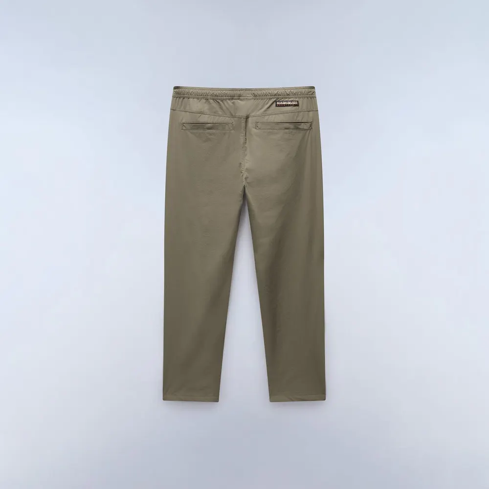 Napapijri Tapered Trousers Mens in Tea Leaf, additional product view 2