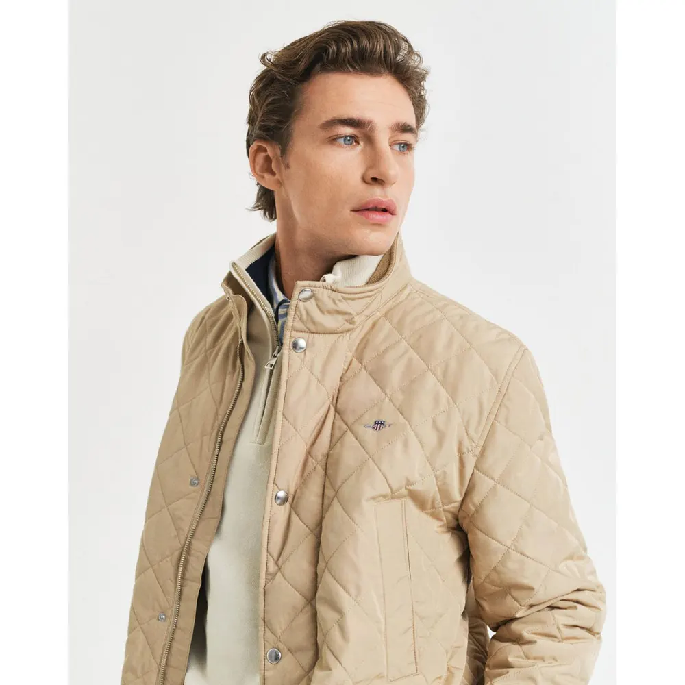 Gant Quilted Windcheater Mid-Length Jacket detail 3