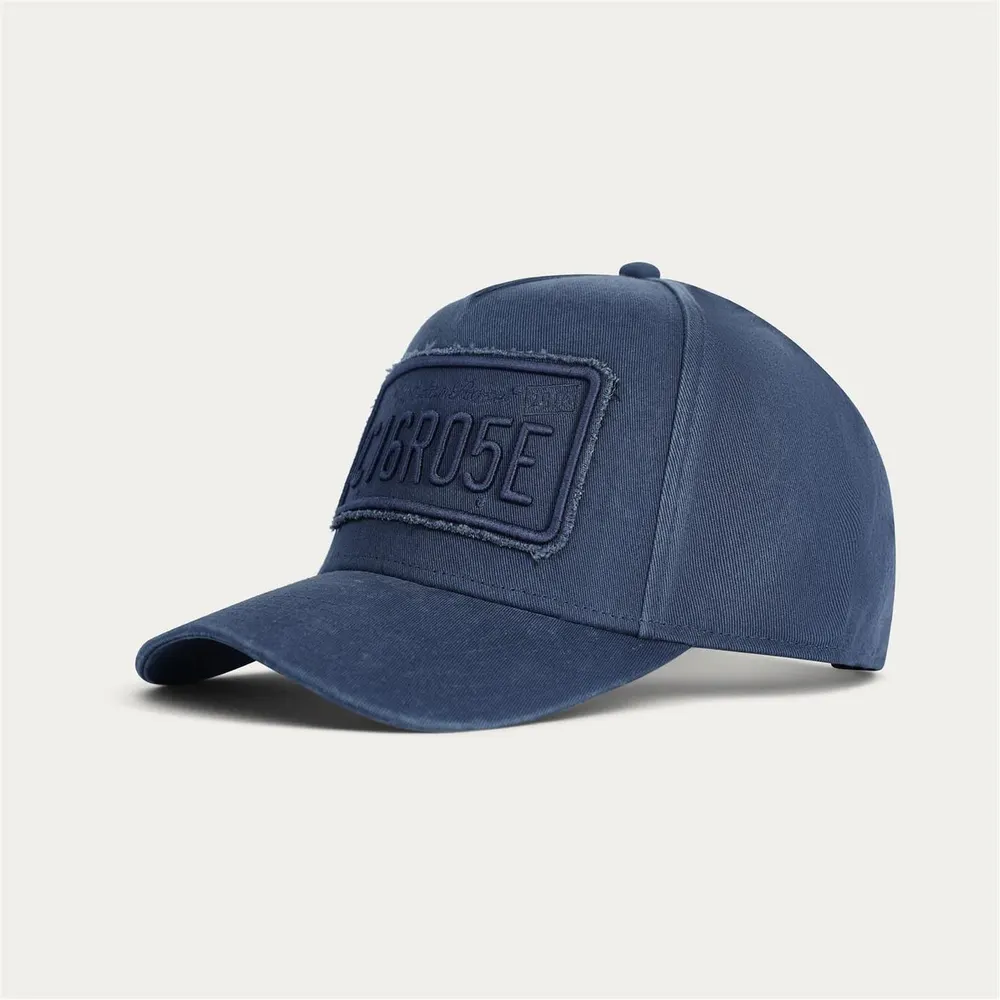 Christian Rose Men's Washed Private Plate Baseball Cap